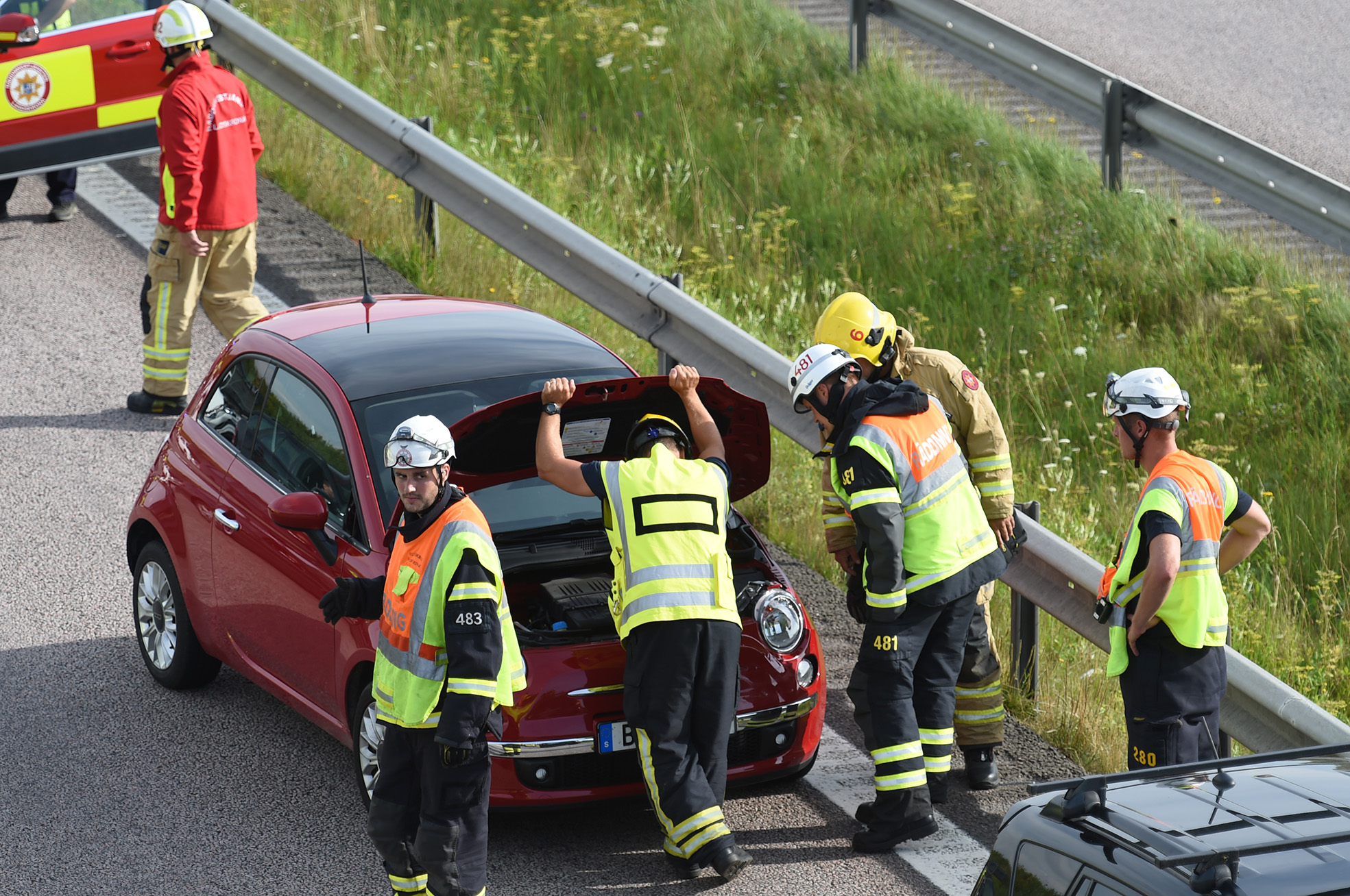 Trafikolycka På E6 – Flera Inblandade | AT-Foto